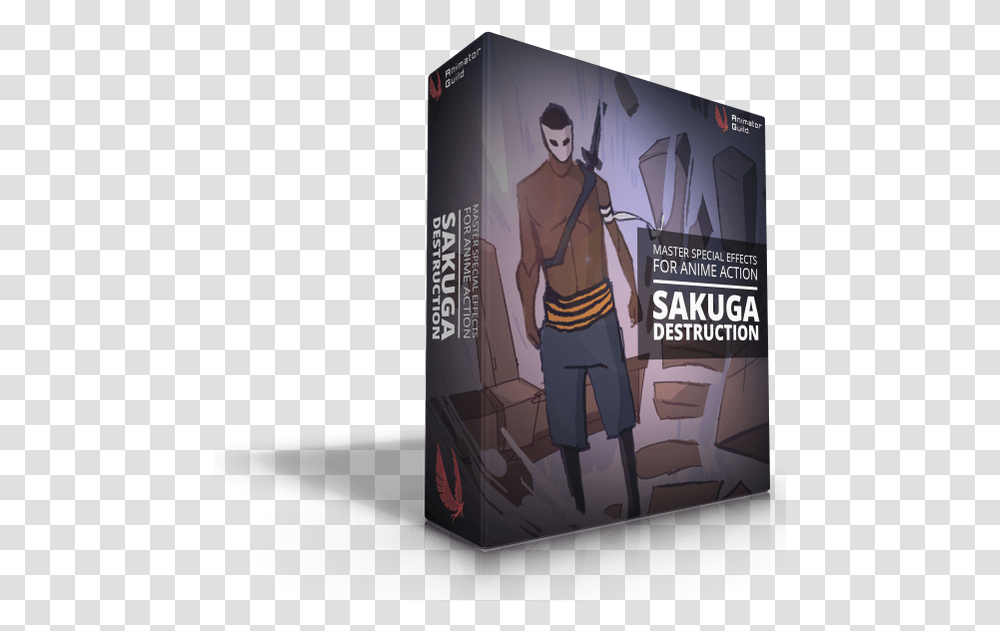 Sakuga Destruction Fictional Character, Poster, Advertisement, Person, Art Transparent Png