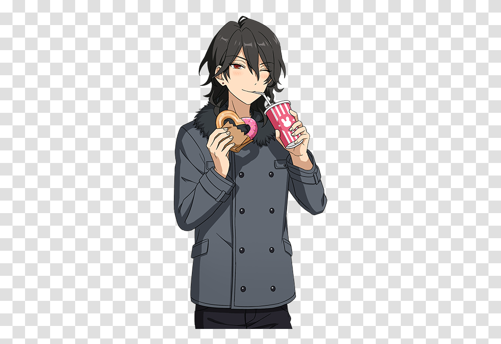 Sakuma Rei Cards, Person, Food, Beverage Transparent Png