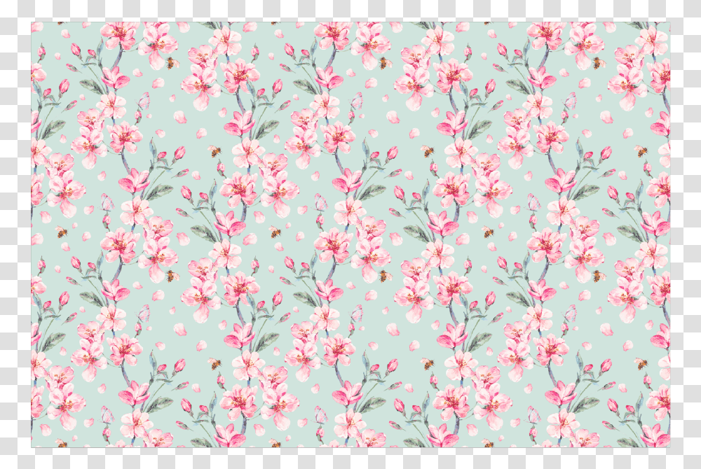 Sakura Blossom Wrapping Paper Display Device, Pattern, Rug, Confetti Transparent Png