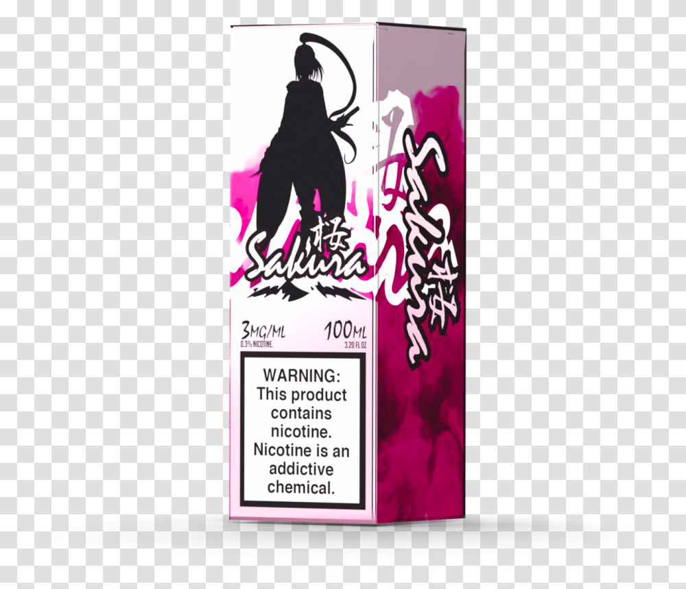 Sakura By Sugoi Vapor 100ml Electronic Cigarette, Poster, Advertisement, Paper, Flyer Transparent Png