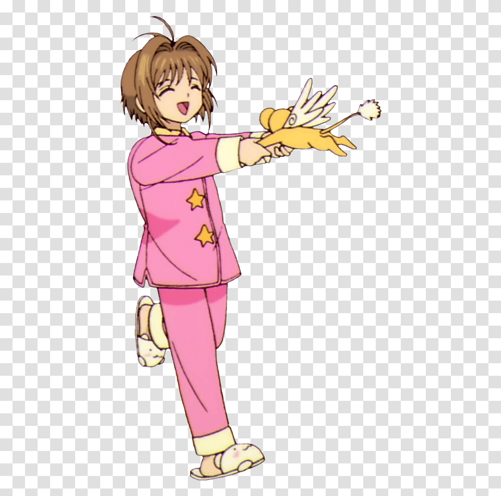 Sakura Card Captor Pijama, Person, Female, Girl Transparent Png