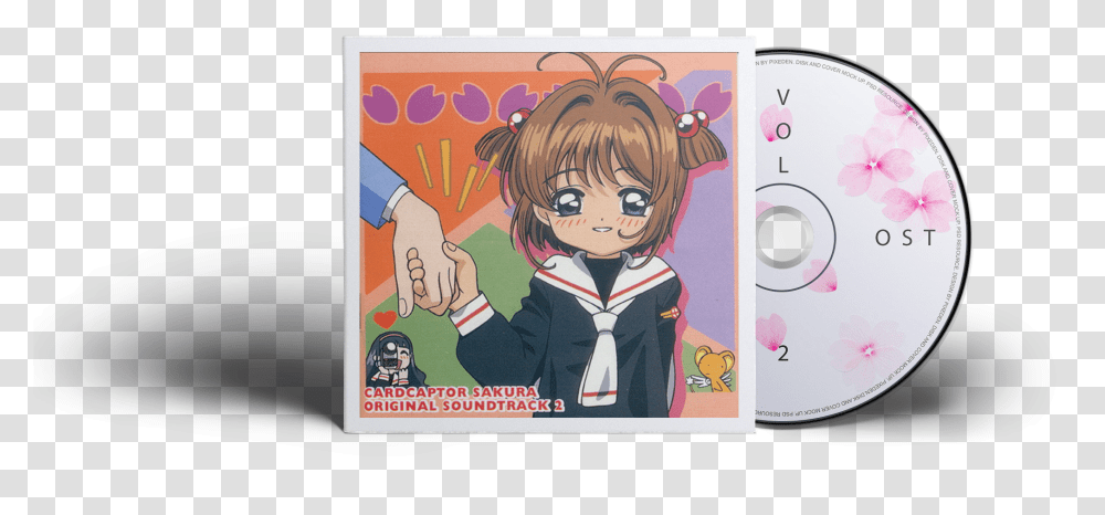 Sakura Cardcaptor Ost Soundtrack Disk Card Captor Sakura Ost, Comics, Book, Person, Human Transparent Png