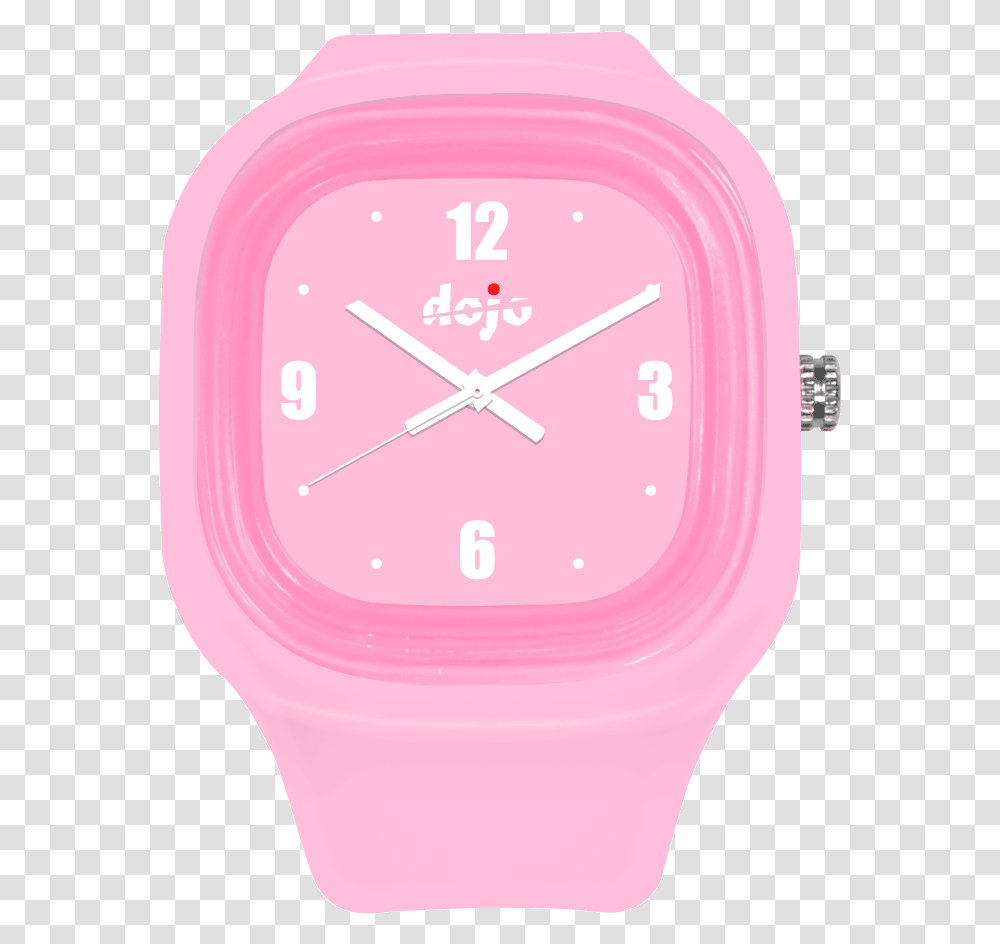 Sakura Cherry Blossom Light Pink Analog Watch, Wristwatch, Analog Clock Transparent Png