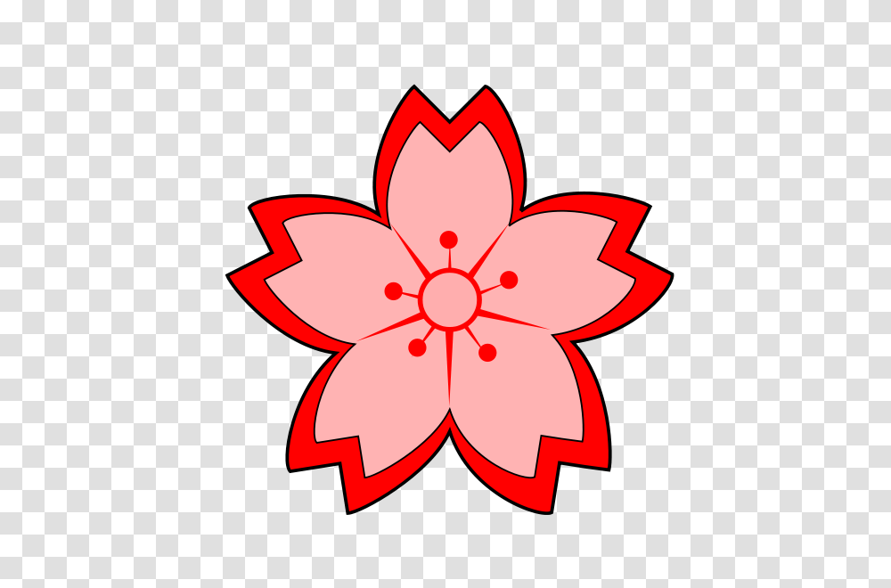 Sakura Clipart For Web, Pattern, Plant, Ornament, Flower Transparent Png