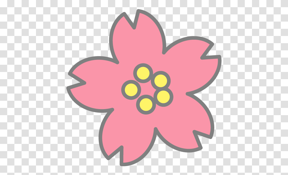 Sakura Icon, Pattern, Cow Transparent Png