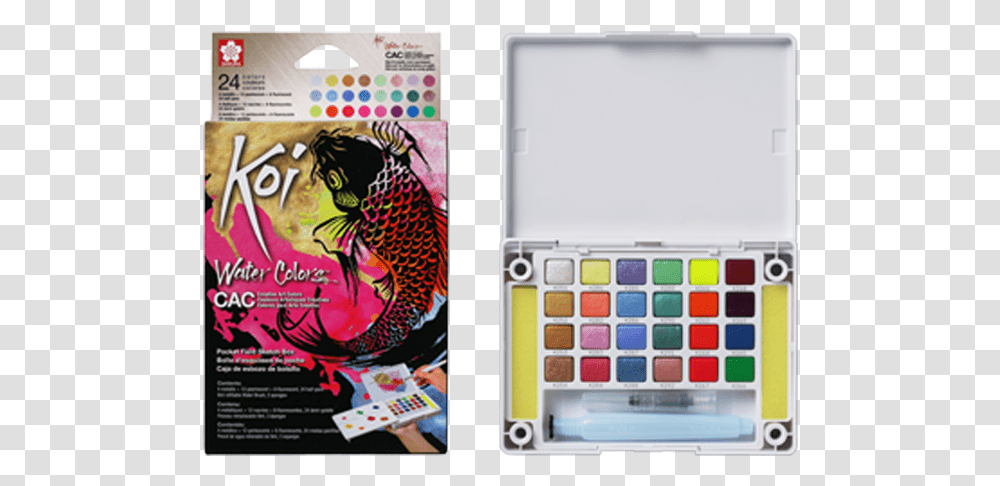 Sakura Koi Water Colors Cac, Paint Container, Palette, Poster, Advertisement Transparent Png