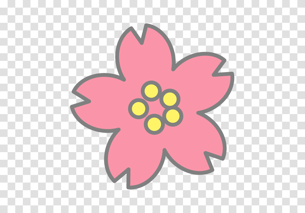 Sakura Sakura Icon Material Free Illustration Free Download, Floral Design, Pattern Transparent Png