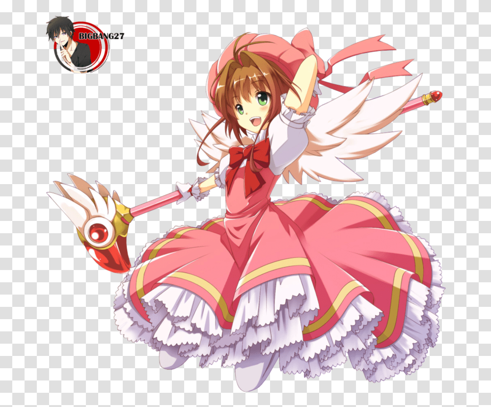 Sakura Sakurakinomoto Cardcaptorsakura Sakuracardcaptor Sakura Anime, Comics, Book, Manga, Person Transparent Png