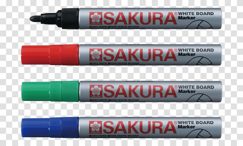 Sakura Whiteboard Marker, Pen Transparent Png