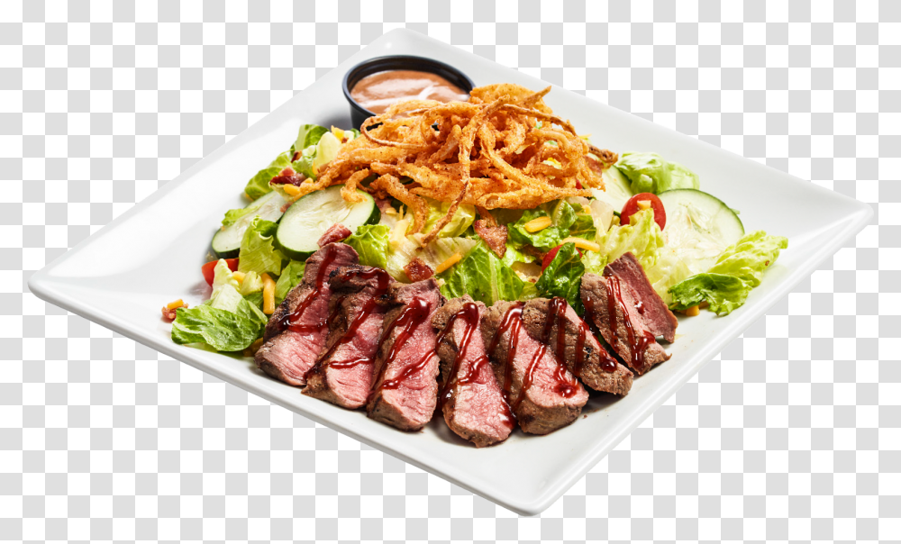 Salad Beef Tenderloin, Platter, Dish, Meal, Food Transparent Png