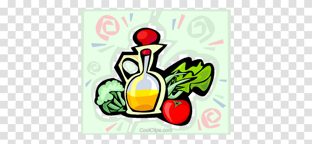 Salad Dressing Royalty Free Vector Clip Art Illustration, Plant, Fruit, Food Transparent Png