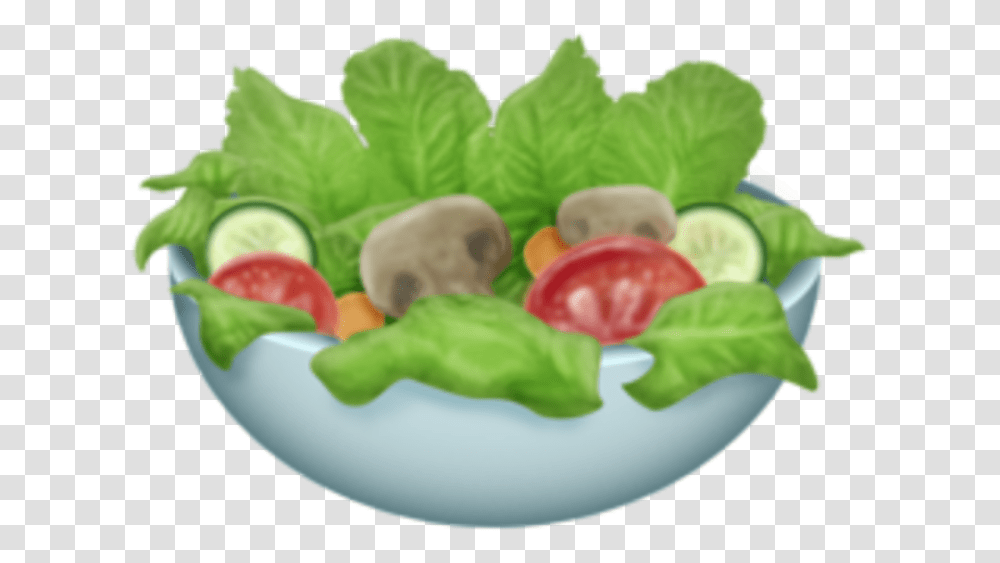 Salad Emoji Background, Plant, Sweets, Food, Vegetable Transparent Png