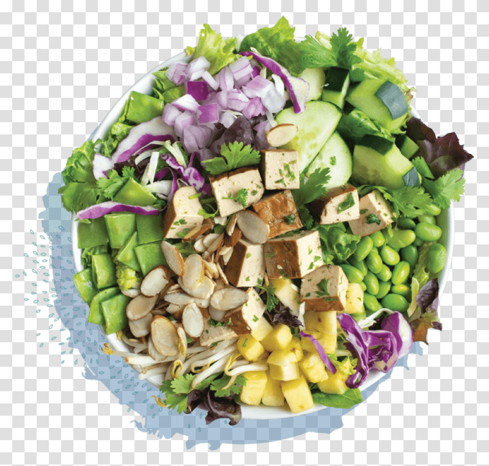 Salad In A Bowl Salata, Plant, Vegetable, Food, Produce Transparent Png