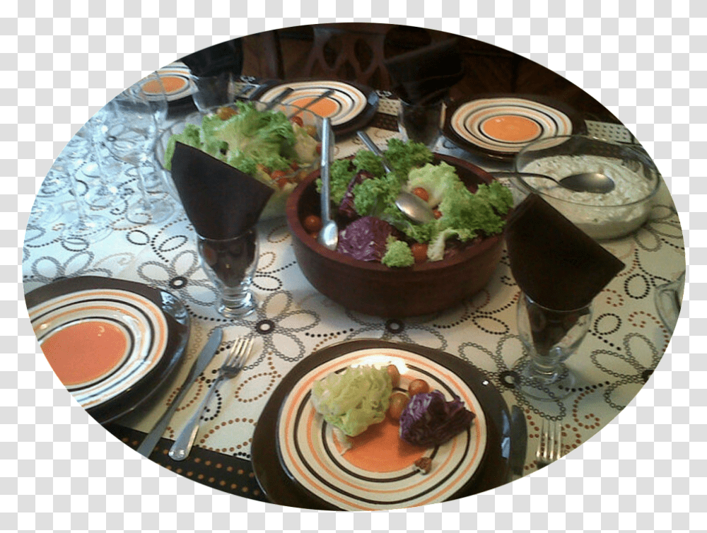 Salad, Meal, Food, Dish, Table Transparent Png