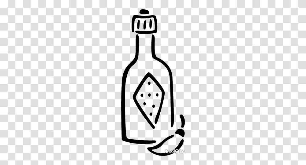 Salad Oils Royalty Free Vector Clip Art Illustration, Bottle, Wine, Alcohol, Beverage Transparent Png
