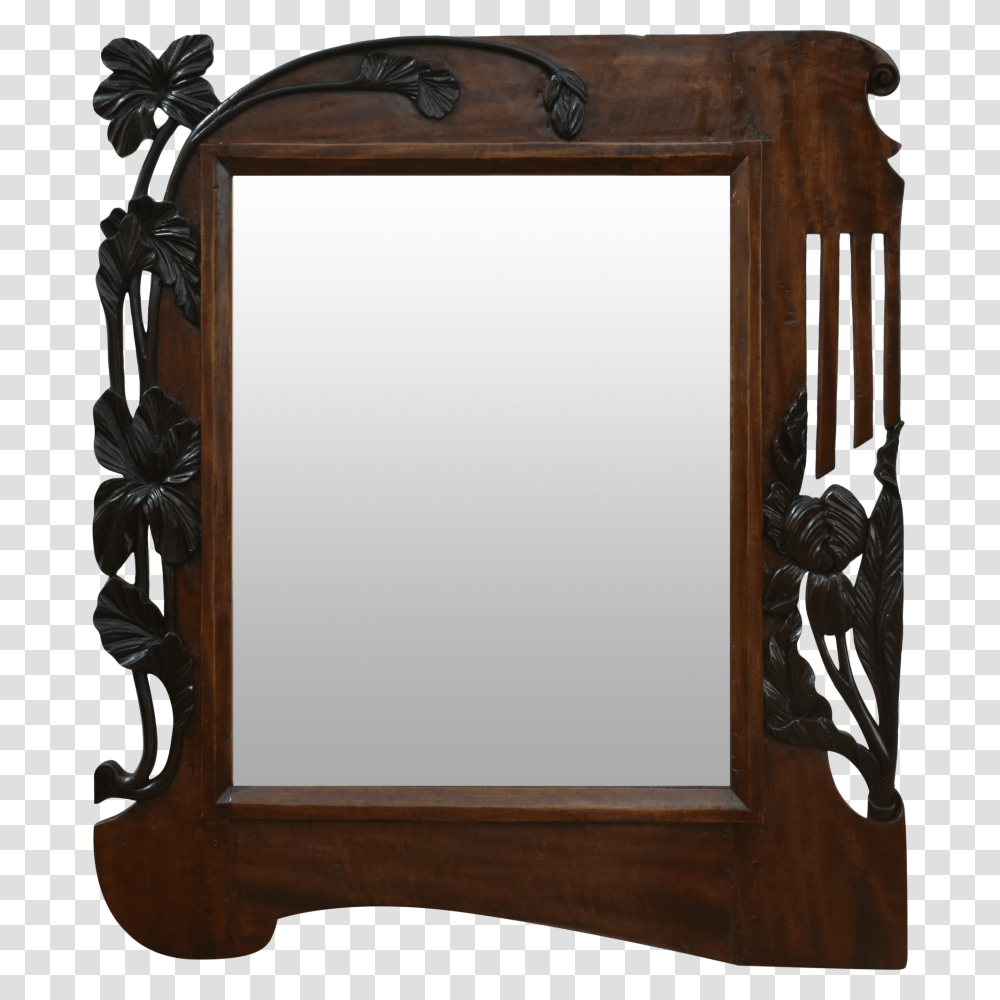 Salcedo Auctions An Art Nouveau Mirror Frame Transparent Png