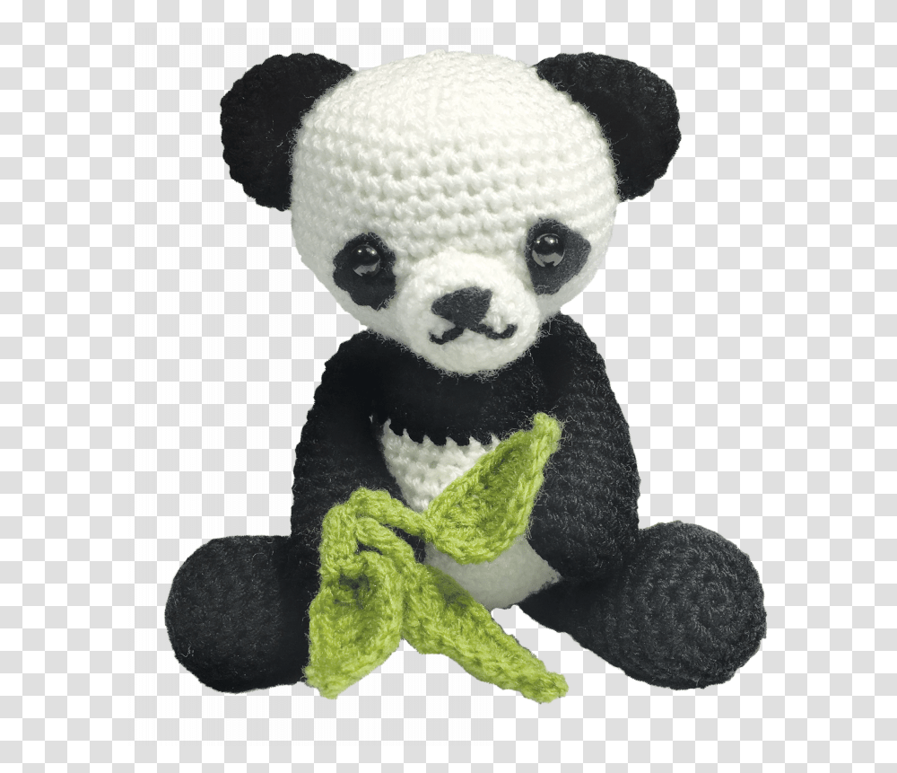 Sale Patsy Panda Crochet Pattern Teddy Bear, Plush, Toy, Figurine, Doll Transparent Png