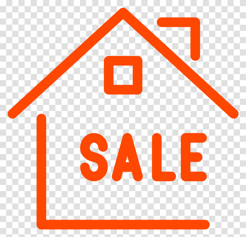 Sale Real Estate Icon Download, Number, Triangle Transparent Png