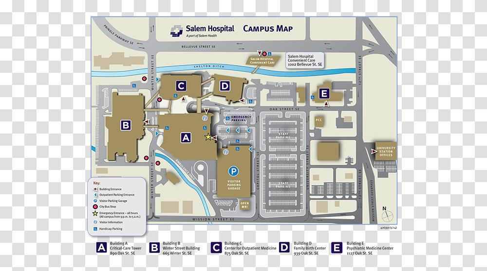 Salem Hospital Map, Plot, Diagram, Neighborhood, Urban Transparent Png