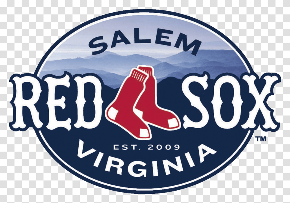 Salem Red Sox Logo, Label, Sticker Transparent Png