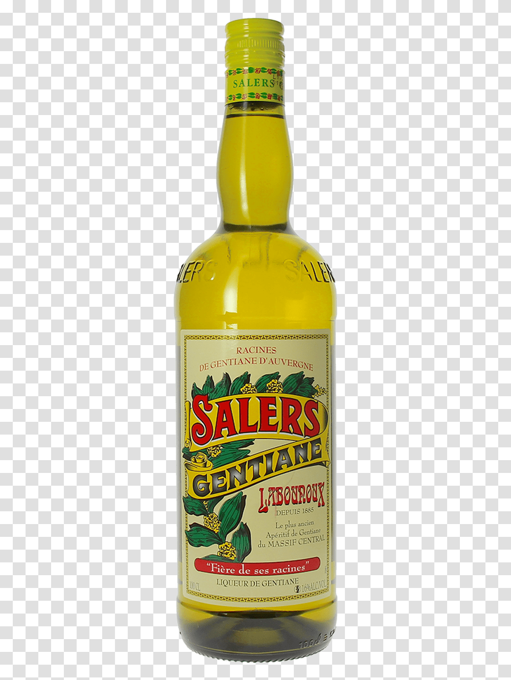 Salers Gentiane 16 1l Salers Gentiane, Liquor, Alcohol, Beverage, Drink Transparent Png