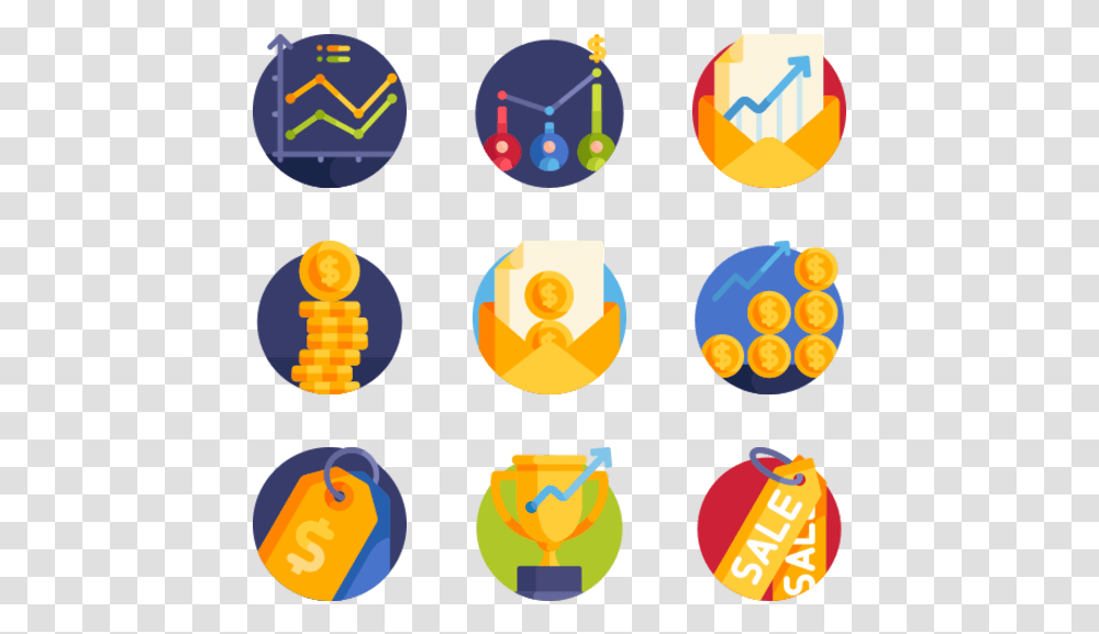 Sales Augmented Reality Flat Icon, Number, Halloween Transparent Png
