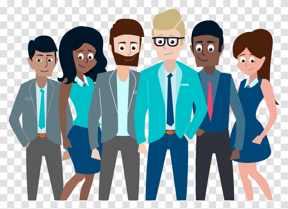 Sales Enablement Solution Sales Reps Cartoon, Person, People, Long Sleeve Transparent Png