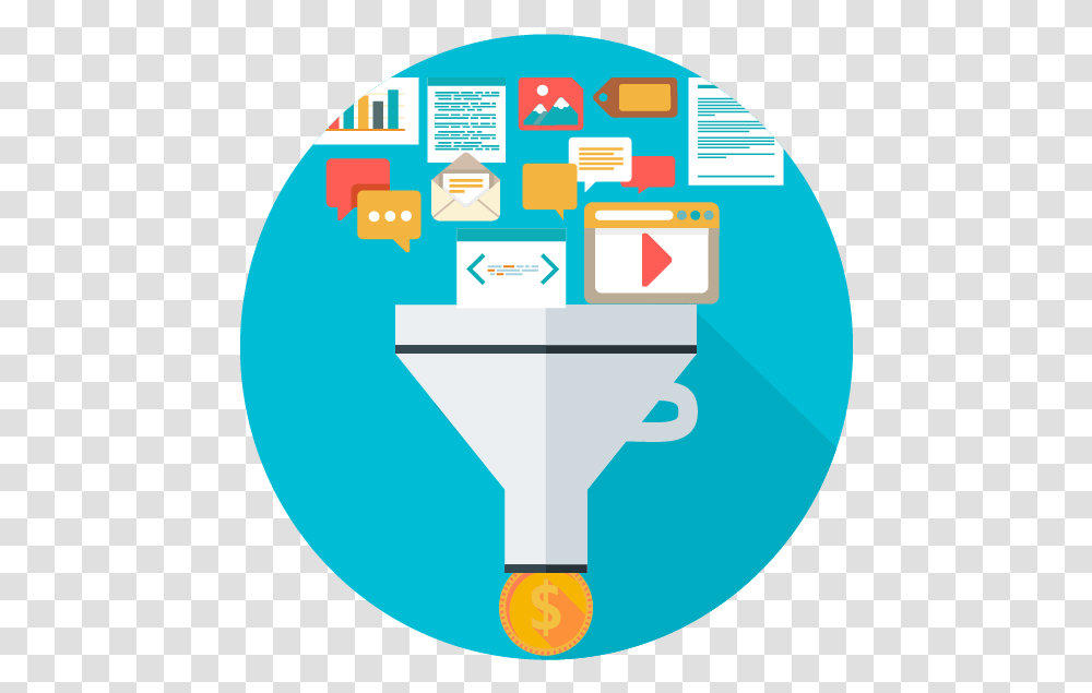 Sales Funnel Download Customer Site Experience, Network, Light Transparent Png