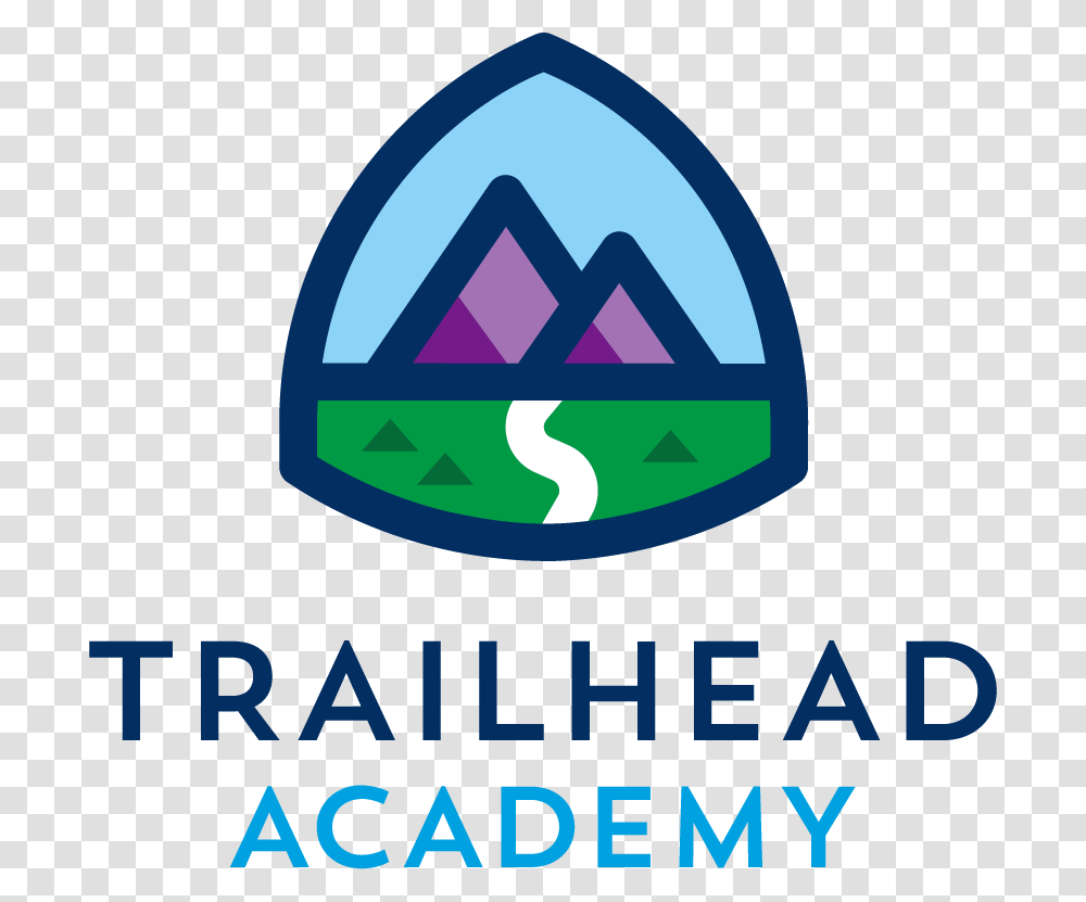 Salesforce Academy Logo, Trademark, Road Sign, Triangle Transparent Png