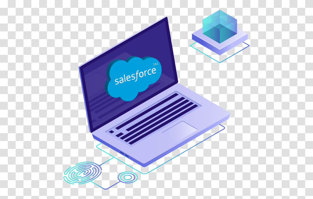 Salesforce App Development Company Office Equipment, Laptop, Pc, Computer, Electronics Transparent Png