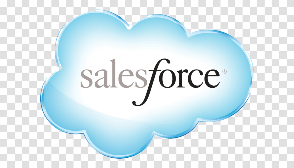 Salesforce Logo Clear, Heart, Hand, Pillow Transparent Png