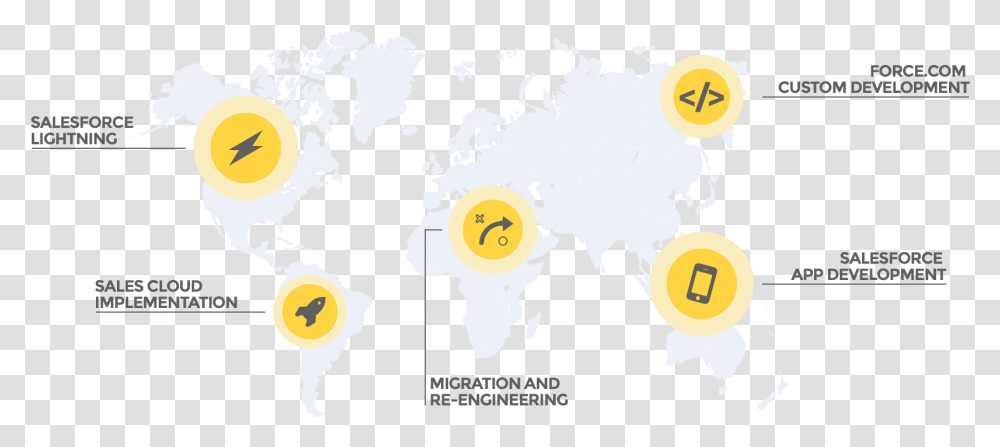 Salesforce Service Provider World Map With Land, Diagram, Atlas, Plot Transparent Png