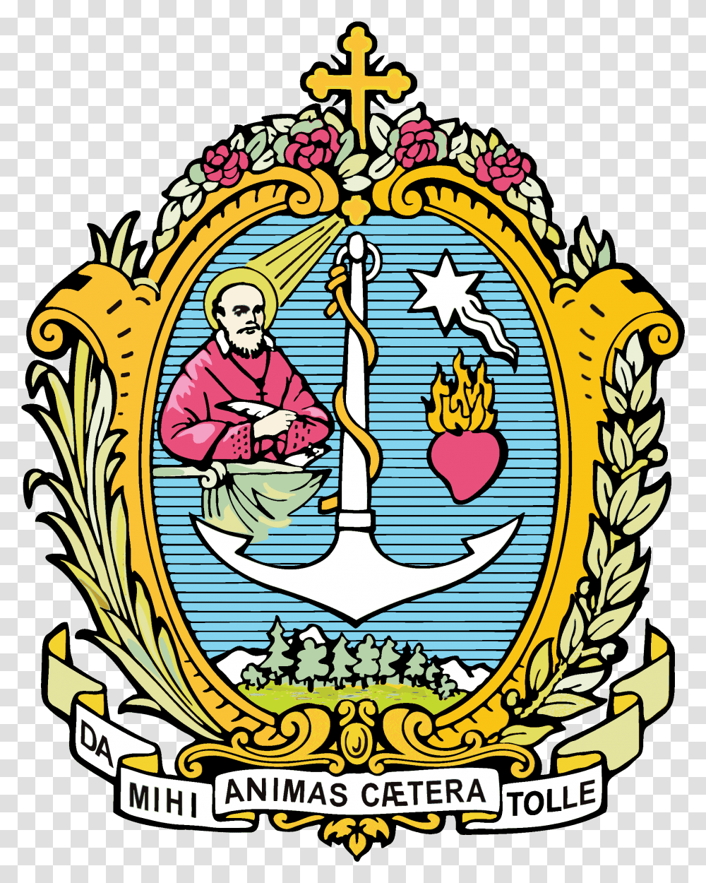 Salesian Coat Of Arms, Logo, Trademark, Emblem Transparent Png
