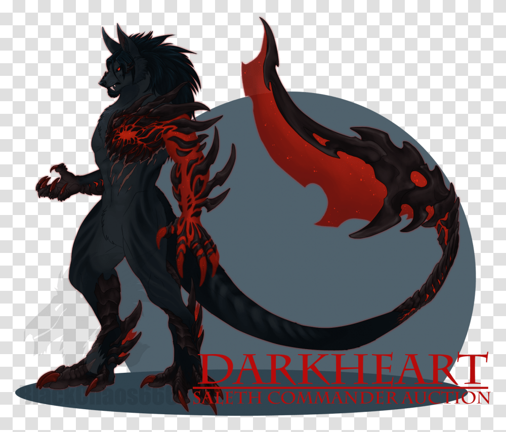 Saleth Darkheart Character Design Auction Demon Horns Drawing, Dragon, Horse, Mammal, Animal Transparent Png