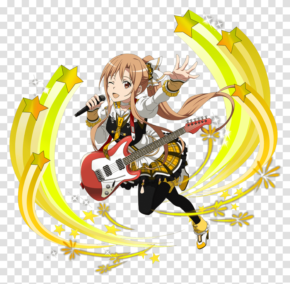 Salieri Sao Md Asuna, Leisure Activities, Guitar, Musical Instrument, Graphics Transparent Png