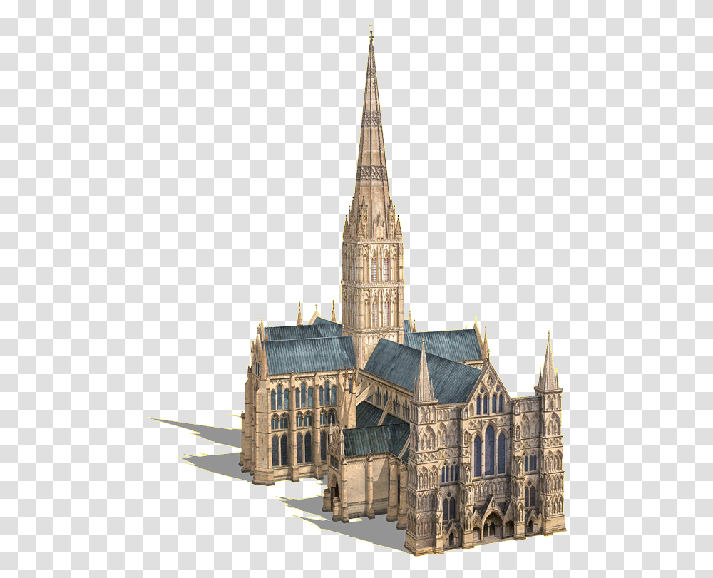 Salisbury Cathedral, Spire, Tower, Architecture, Building Transparent Png