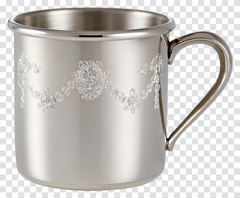 Salisbury Pewter North Portal Scrollwork Baby Cup Mug, Coffee Cup, Jug, Porcelain, Art Transparent Png