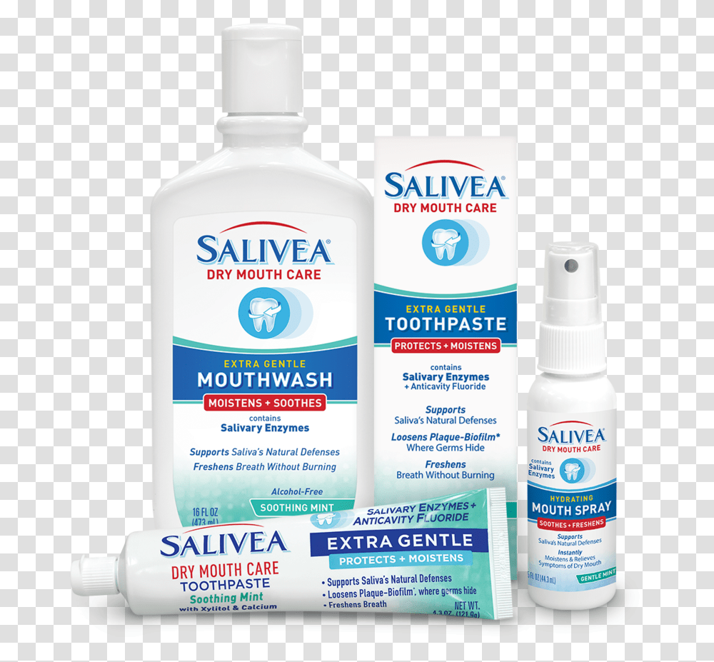 Salivea Saliva, Bottle, Tin, Can, Spray Can Transparent Png