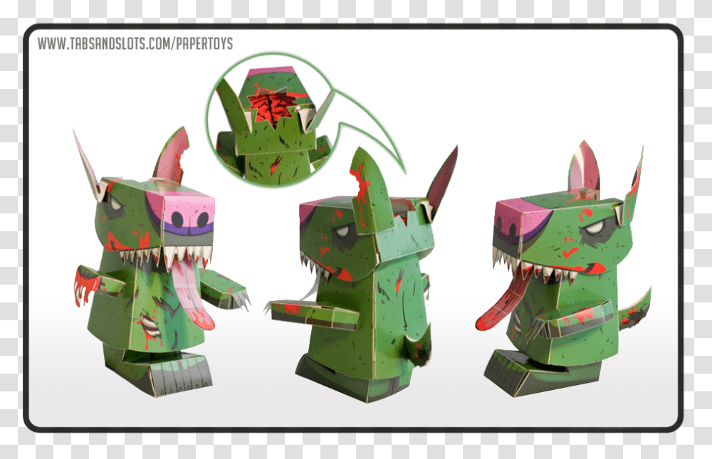 Salivini The Zombie Dog Cartoon, Toy, Plant, Robot, Green Transparent Png