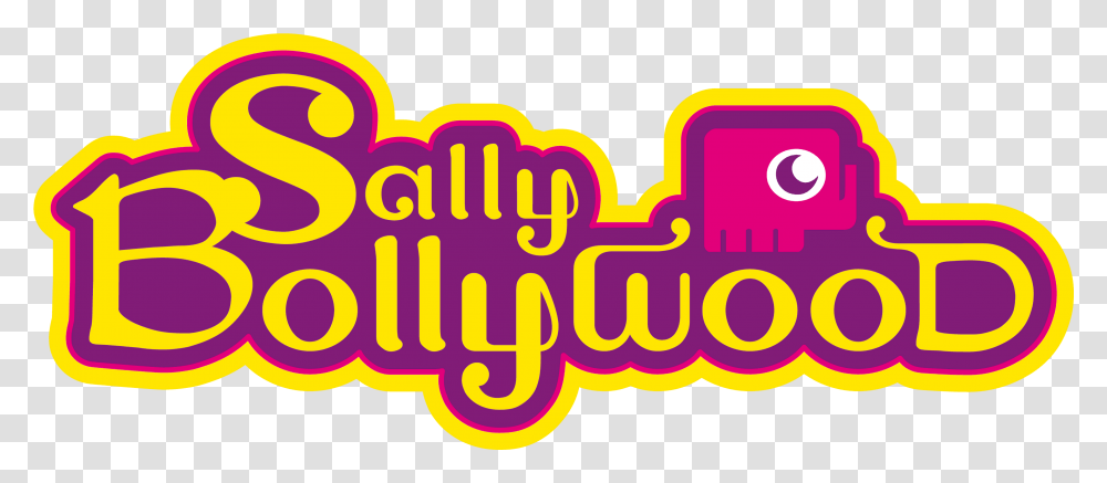 Sally Bollywood Sally Bollywood Logo, Text, Pac Man, Parade, Light Transparent Png