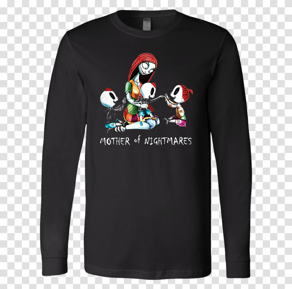 Sally Mother Of Nightmares Shirt The Nightmare Before T Shirt, Sleeve, Apparel, Long Sleeve Transparent Png