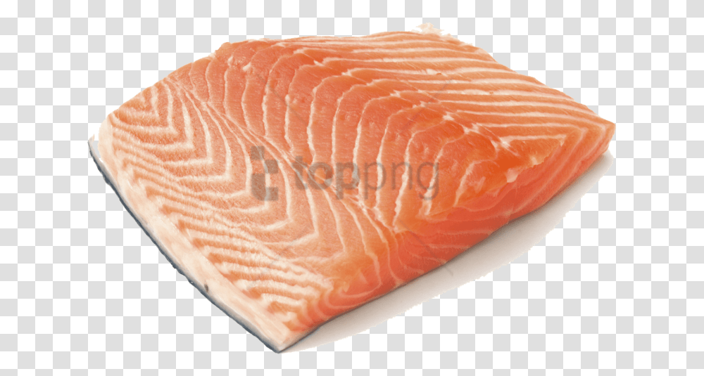 Salmon Clipart Black And White Salmon With No Background, Bread, Food, Seafood, Pork Transparent Png