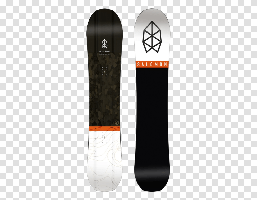 Salomon Super 8 Snowboard, Apparel, Skateboard Transparent Png