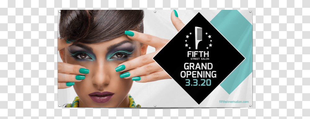 Salon Grand Opening Banner Template Preview Hair Salon Banner Grand Opening, Face, Person, Human, Manicure Transparent Png
