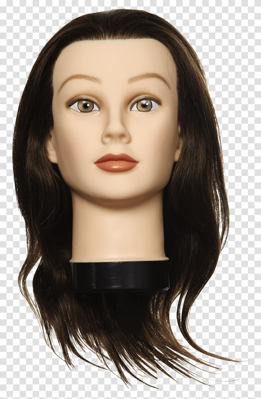 Salon Mannequin Head With Hair, Doll, Toy, Wristwatch, Person Transparent Png