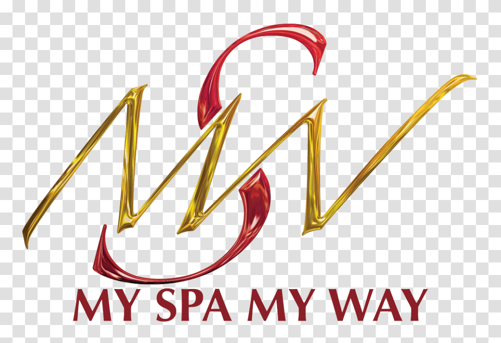 Salon Spa Shreveport La My Spa My Way, Alphabet, Bow, Label Transparent Png