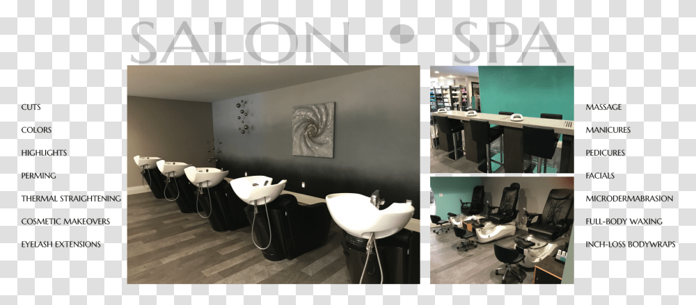 Salon Spa2x Interior Design, Indoors, Clinic, Furniture, Table Transparent Png