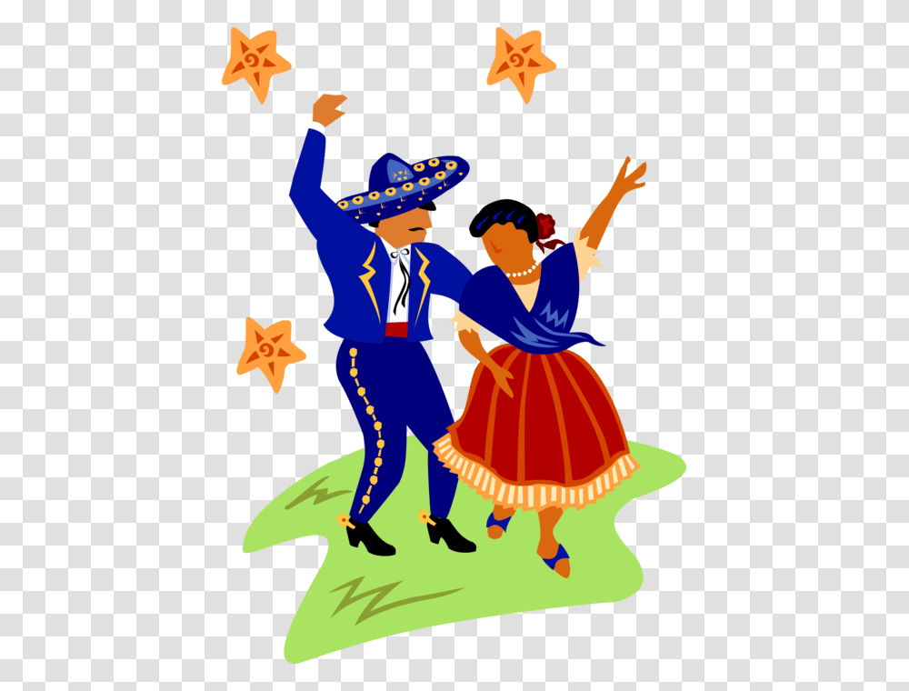 Salsa Dance Clipart Mexican Dance Clipart, Poster, Person, Dance Pose Transparent Png