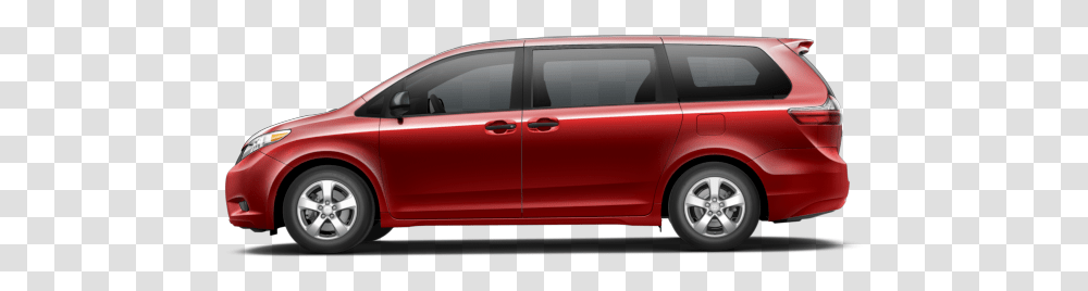 Salsa Red Pearl 2017 Toyota Sienna Le Pre Dawn Gray, Sedan, Car, Vehicle, Transportation Transparent Png