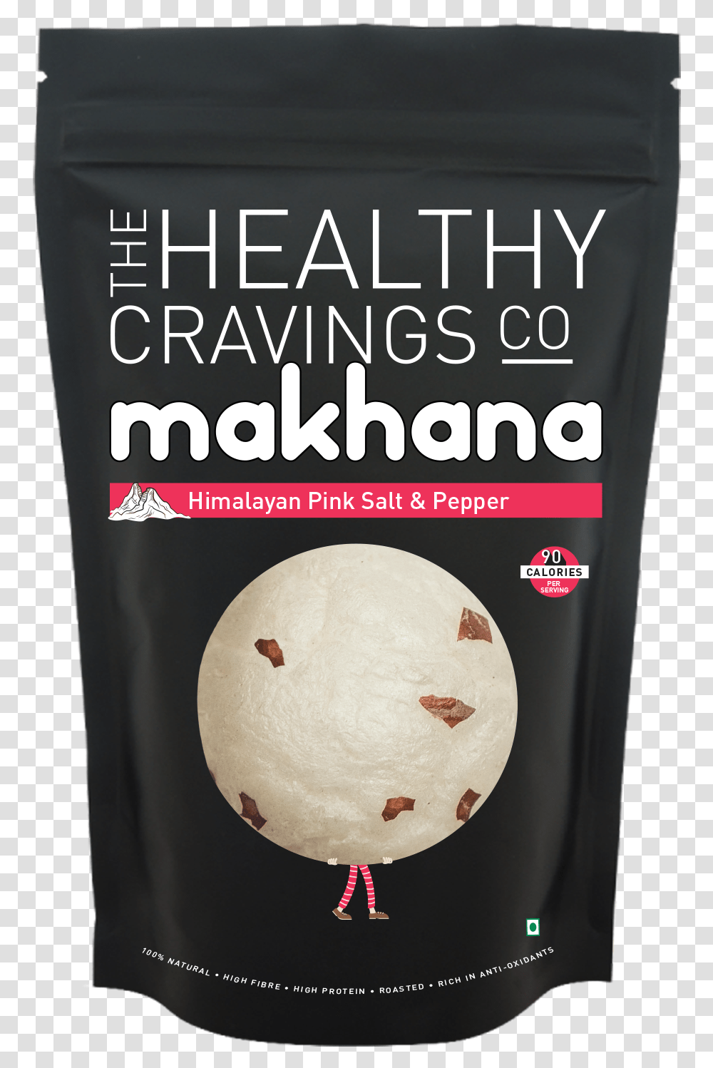 Salt Amp Pepper Roasted Makhana Healthy Cravings Co Makhana Oregano, Food, Plant, Egg, Advertisement Transparent Png